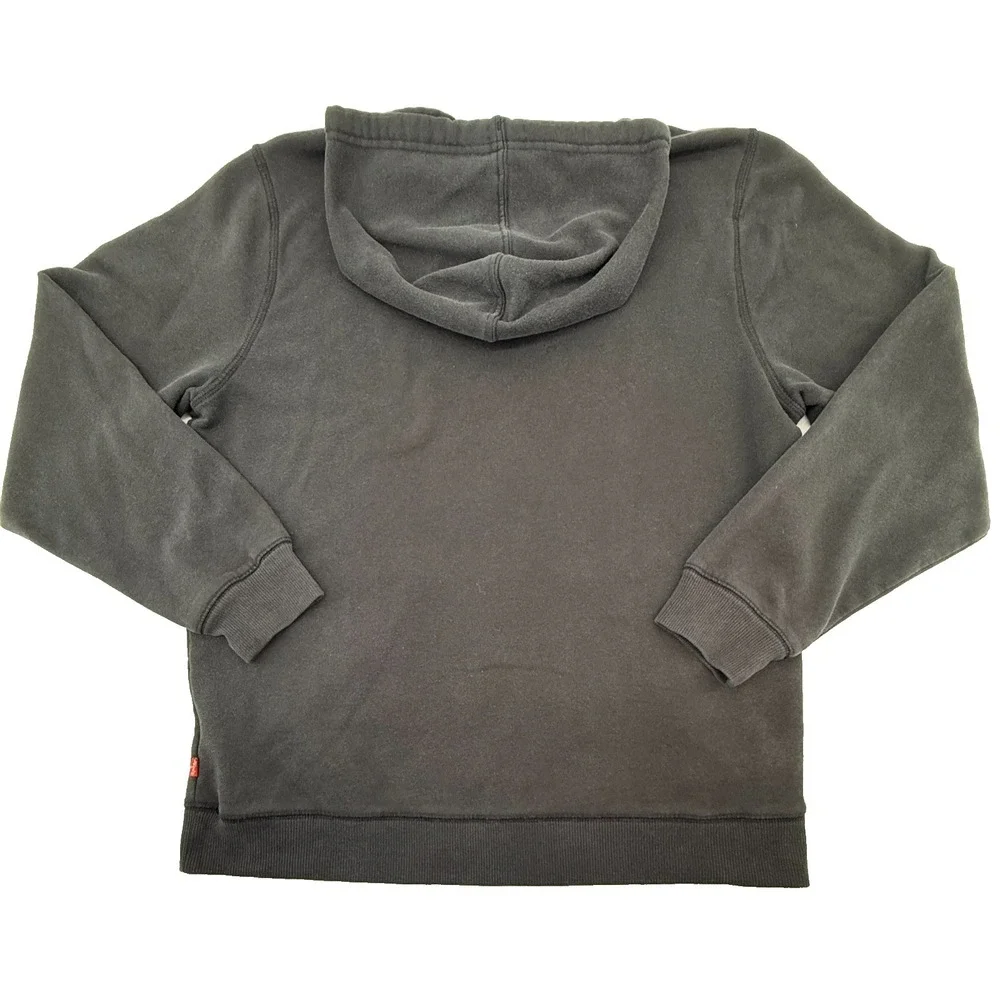 Levi Strauss Hoodie Mens‎ Large Black Bear Graphic Pullover Sweatshirt